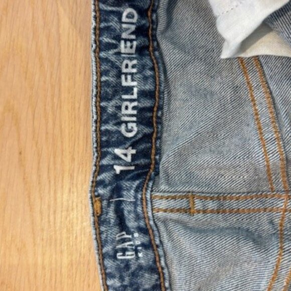GAP Girlfriend jeans, Girls/Youth size 14 - Picture 2 of 7